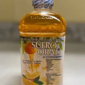 suero oral naranja