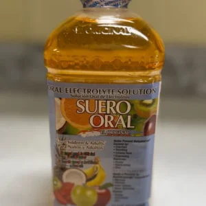suero oral de frutas