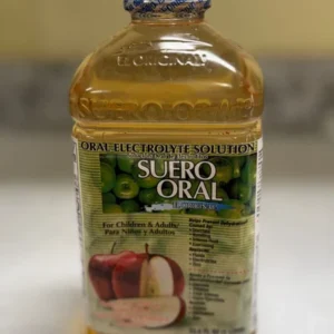 suero oral de manzana